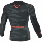 Bluză functionala Macna Winter negru/gri/roșu