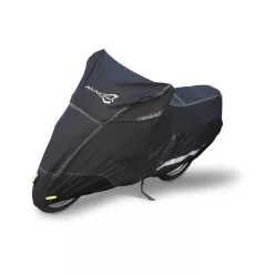 Husă moto impermeabilă Macna Mantle Premium Dlx negru
