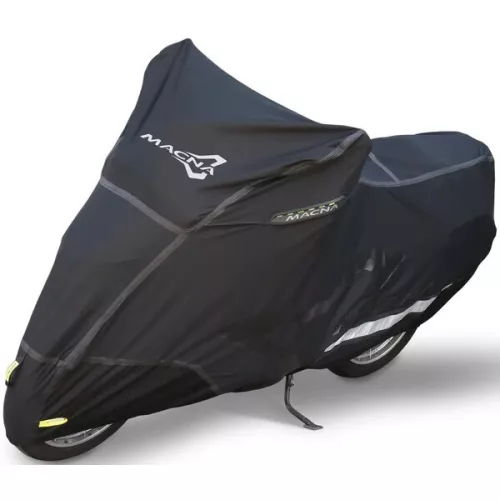 Husă moto impermeabilă Macna Mantle Premium Dlx negru