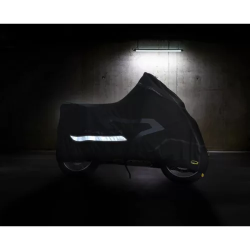 Husă moto impermeabilă Macna Mantle Premium Dlx negru