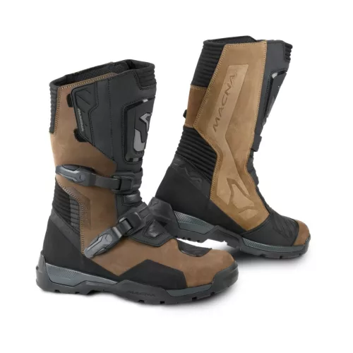Cizme touring/adventure Macna Ivarlast Hdry® maro/negru