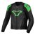 Geaca De Piele Sport/Touring Macna Tronniq 58 Negru/Verde