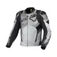 Geacă de piele sport Macna Ignite gri/negru