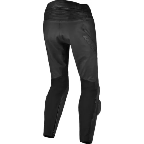 Pantaloni de piele sport/touring Macna Ovito negru