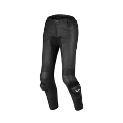 Pantaloni de piele damă sport/touring Macna Ovita negru