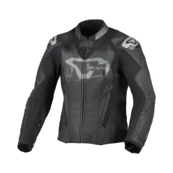 Geacă de piele sport damă Macna Blitz negru