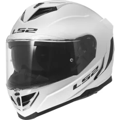 Cască LS2 FF818 Storm III Solid alb lucios