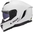 Cască LS2 FF818 Storm III Solid alb lucios
