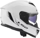 Cască LS2 FF818 Storm III Solid alb lucios
