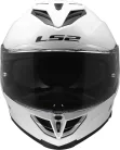 Cască LS2 FF818 Storm III Solid alb lucios
