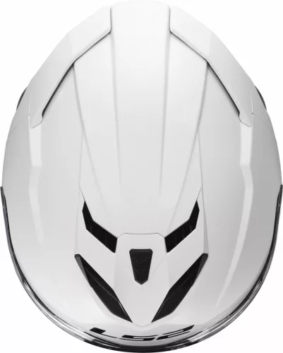 Cască LS2 FF818 Storm III Solid alb lucios