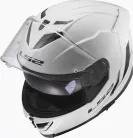 Cască LS2 FF818 Storm III Solid alb lucios