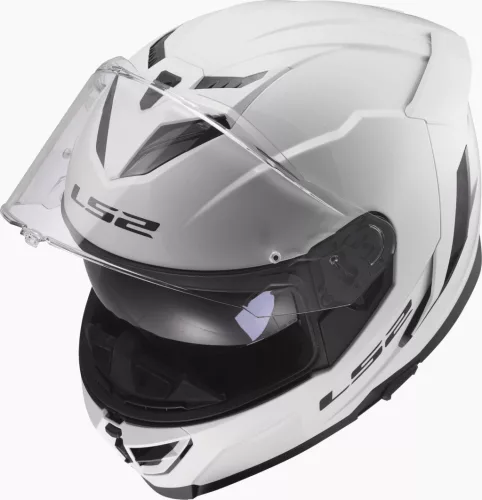 Cască LS2 FF818 Storm III Solid alb lucios