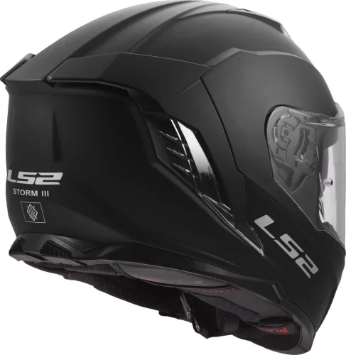 Cască LS2 FF818 Storm III Solid negru mat