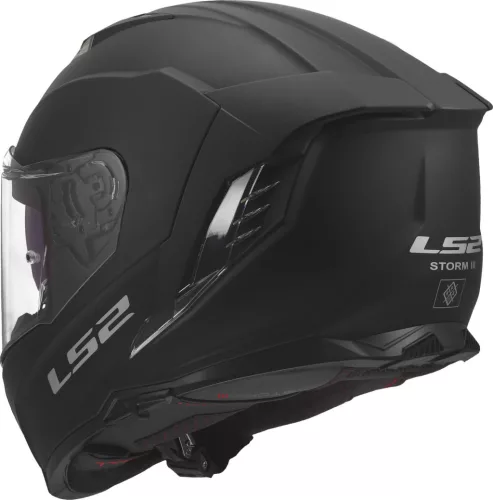 Cască LS2 FF818 Storm III Solid negru mat