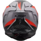 Casca LS2 FF820 Rapid III Hyper negru mat/rosu