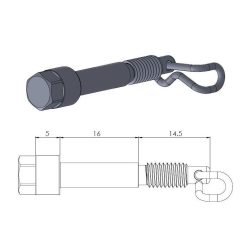 Kit reparație etrier frână MOTO-MASTER 213041