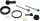 REBUILD KIT CALIPER FRONT ALL BALLS 18-3319