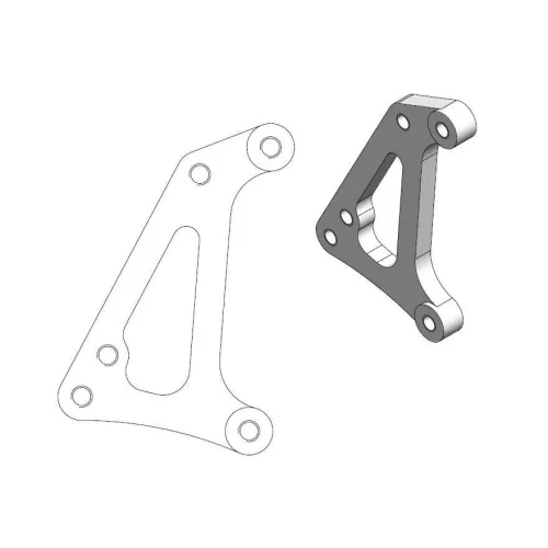 Kit conversie frână MOTO-MASTER 211081