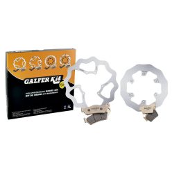 Galfer Brake Kit Front-Rear Oem Size Kg606Wll