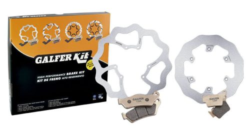 Galfer Brake Kit Front-Rear Oem Size Kg606Wll