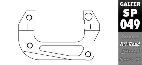 Galfer Brake Caliper Adaptor Sp049