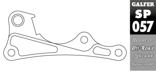 Kit conversie frână Galfer SP057