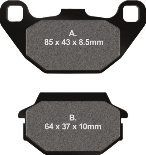 Ebc Placute Frana Fa Ser Organic Fa305