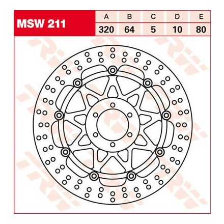 Disc-Frana-Flotant-Trw-Msw211-Fata