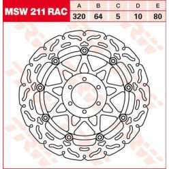 Rotor-Trw-Msw211Rac-Fata