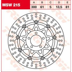 Rotor-Trw-Msw215-Fata