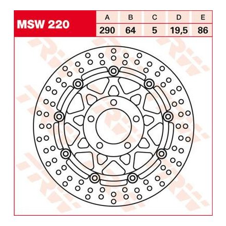 Disc-Frana-Flotant-Trw-Msw220-Fata