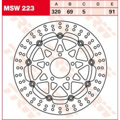 Disc-Frana-Flotant-Trw-Msw223-Fata