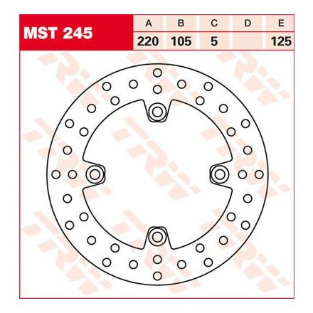 Disc-Frana-Rigid-Trw-Lucas-Mst245-Spate