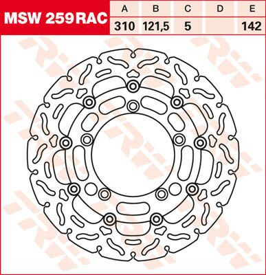 Rotor-Trw-Msw259Rac-Fata