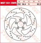 Disc frână TRW MST501SWR