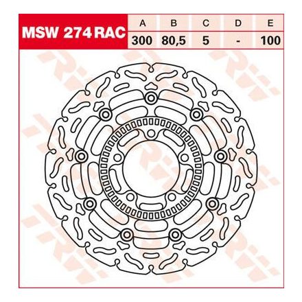 Disc-Frana-Flotant-Rac-Trw-Msw274Rac-Fata