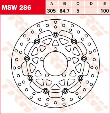 Brake-Rotor-Float-Round-L-R-Fata