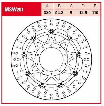 Brake-Rotor-Float-Rnd-L-R-Fata