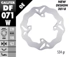 Disc frână Galfer wave DF071W