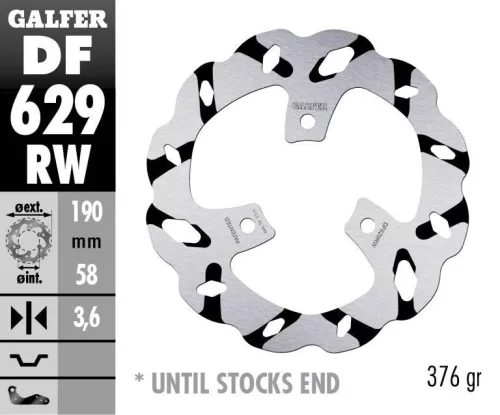 Disc frână Galfer wave DF629RW