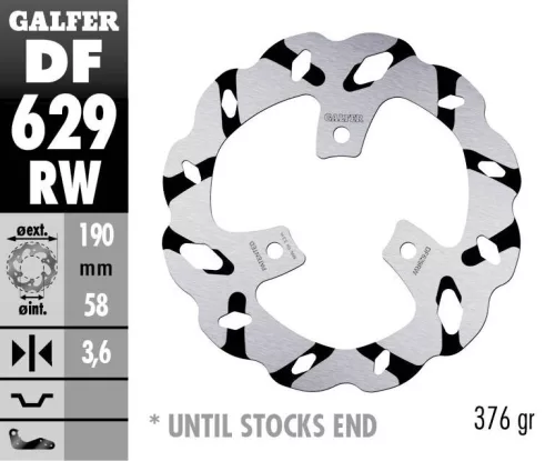 Disc frână Galfer wave DF629RW