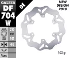 Disc frână Galfer wave DF704W