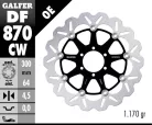 Disc frână Galfer flotant DF870CW