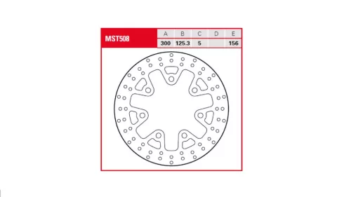 Disc frână TRW MST508