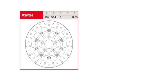 Trw Rotor Trw Msw504