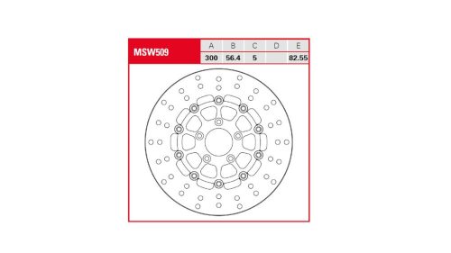 Trw Rotor Trw Msw509