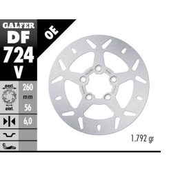 Galfer Disc Frana Fixed Round Df724V