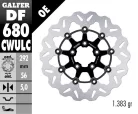 Disc frână Galfer flotant DF680CWULC