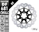 Disc frână Galfer flotant DF681CWULC